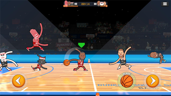 蠢萌扣篮2游戏下载(Dunkers 2) v4.9 安卓版