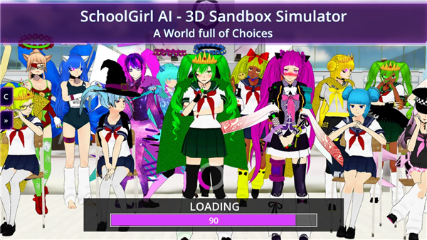 少女学园AI模拟器中文版下载 v187 安卓版