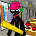 火柴人学校邻居游戏下载安装(Stickman School Neighbor) v1.2 安卓版 火柴人学校邻居游戏下载安装(Stickman School Neighbor) v1.2 安卓版