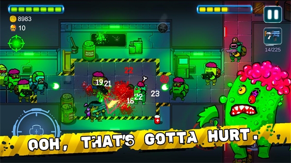 太空僵尸射手手游官方下载(Zombie In Space) v0.16 安卓版
