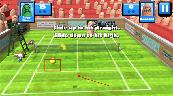 指尖网球游戏下载(Fingertip Tennis) v1.6 安卓版