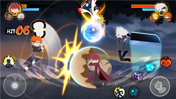 火柴人忍者3v3竞技场最新版(Stick Ninja 3v3) v5.8 安卓版