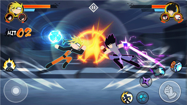 火柴人忍者3v3对战mod版(Stick Ninja 3v3) v5.5 安卓版