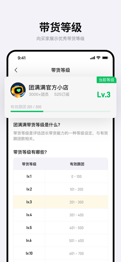 团满满商家版官方app下载 v4.18 官方版