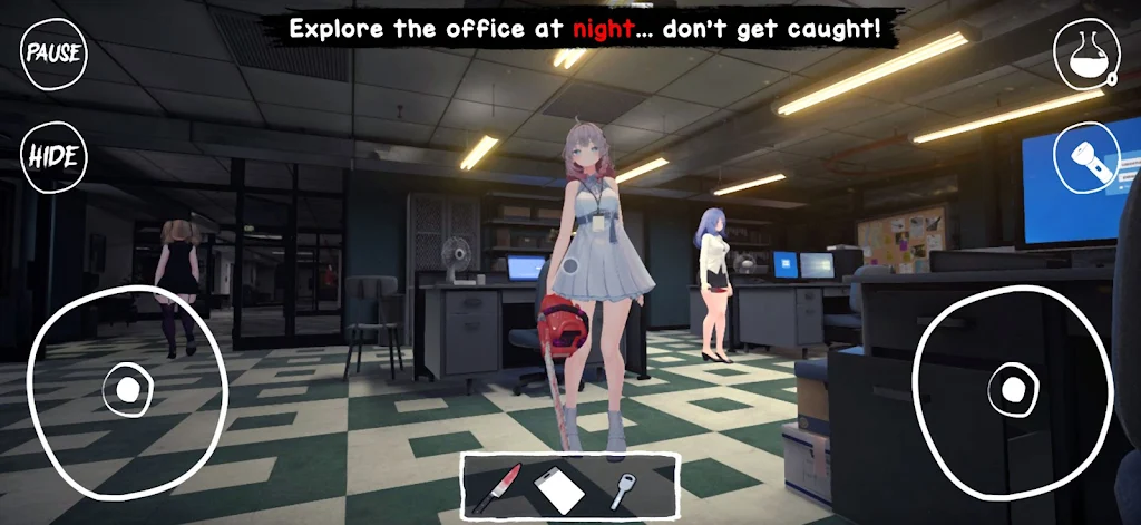 病娇恐怖游戏Yandere Horror Game v1.4.6 汉化版