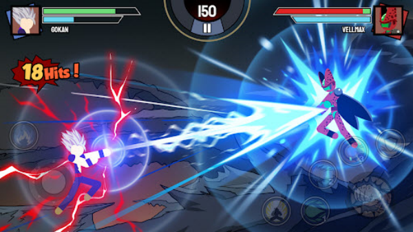 火柴人超级龙影搏斗游戏(Stickman Warriors) v2.1.5 安卓版