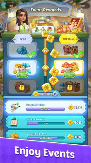 漫游小镇无限钻石全部解锁版下载 v1.96.0 安卓版