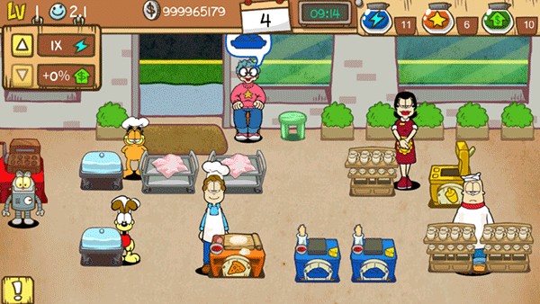 加菲猫餐厅正版下载 v1.7