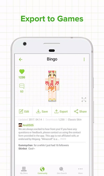 我的世界皮肤编辑器 v6.5.7