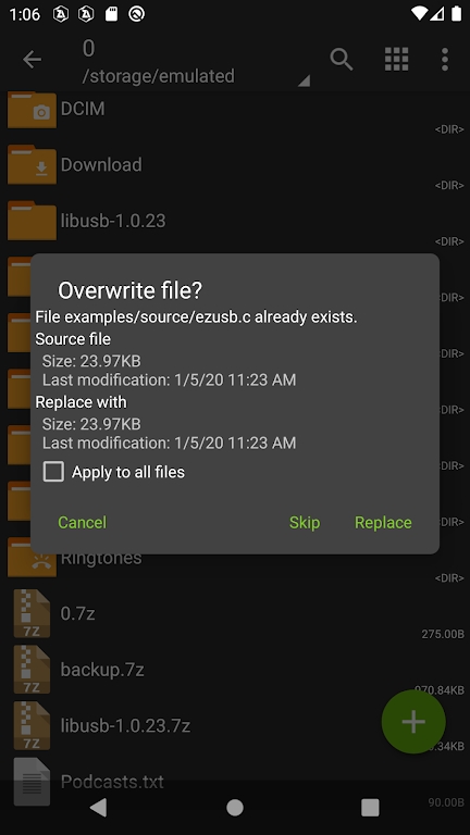 Aarchiver管理器最新版本下载(ZArchiver) v1.0.9 安卓版