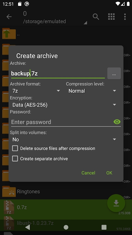 Aarchiver管理器最新版本下载(ZArchiver) v1.0.9 安卓版