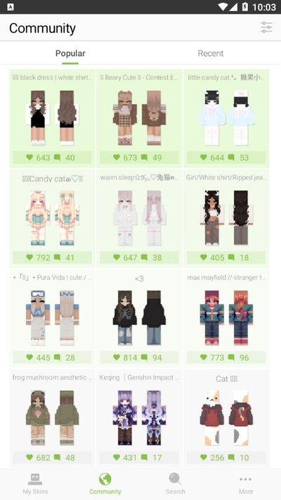 我的世界皮肤编辑器中文安卓版 vrelease-0.3