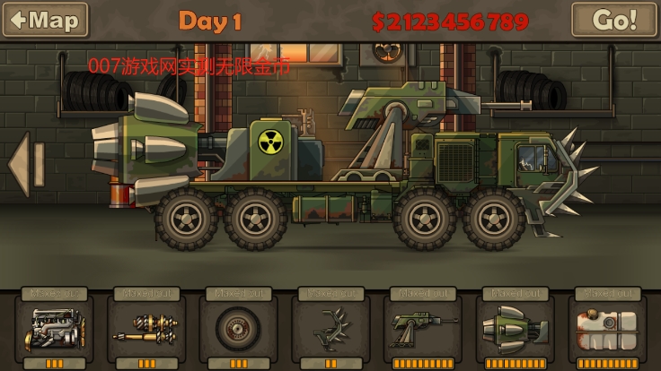 战车撞僵尸无限钞票版下载(Earn to Die) v1.0.37 最新版