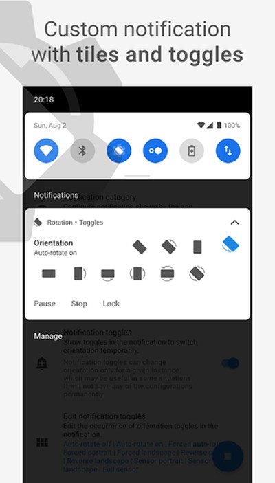 Rotation屏幕方向管理器最新版 v29.2.1