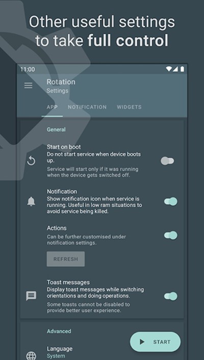 Rotation屏幕方向管理器最新版 v29.2.1