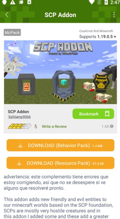 我的世界addons官方正版下载 v1.20.6